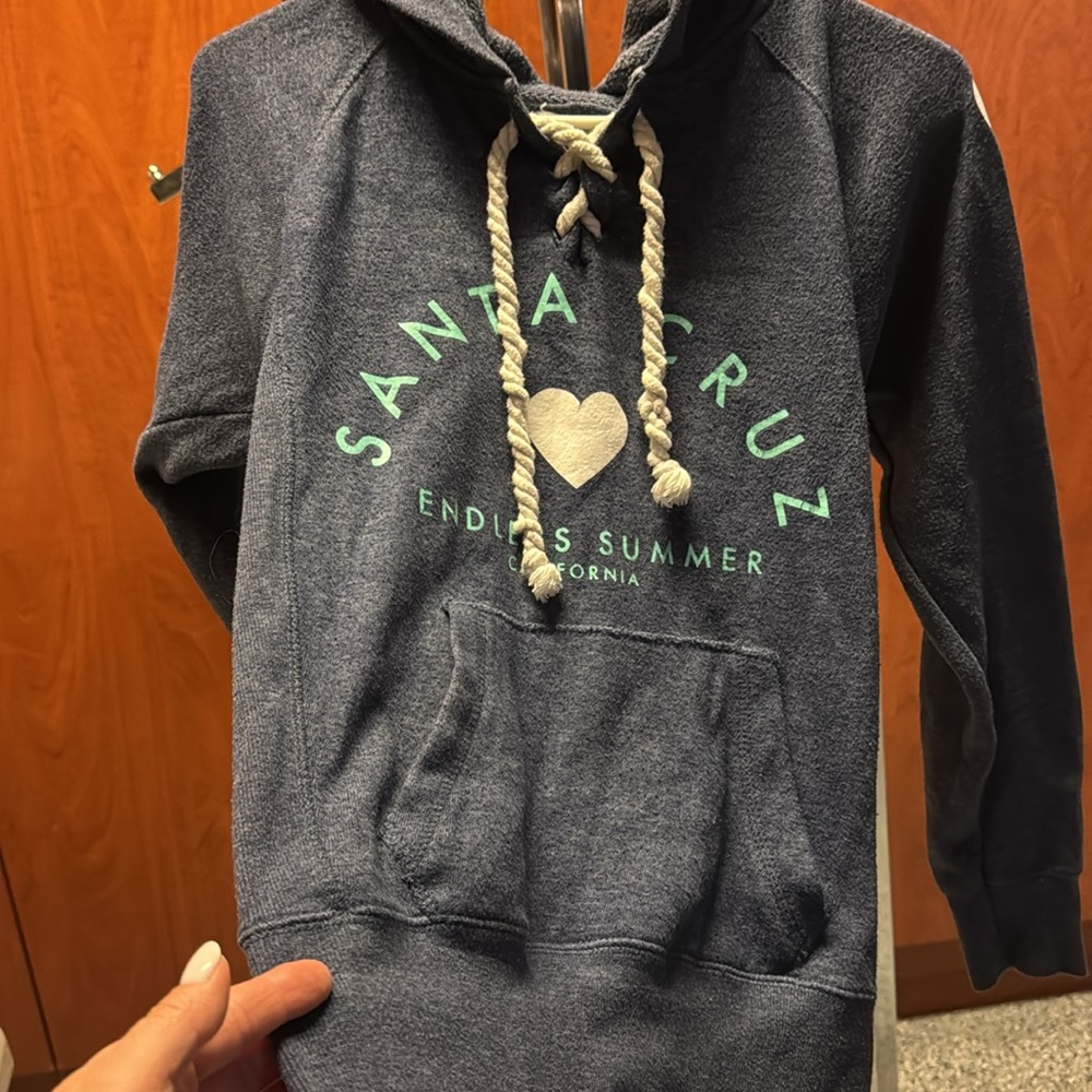 Santa Crus Ocean Drive Hoodie Lightweight Sweatshirt Size Large - Picture 6 of 6